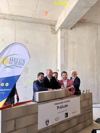 Projet immobilier Prélude : retour sur l'évènement de pose de la première pierre