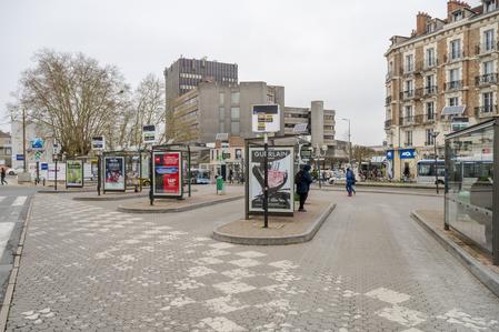 Extension de la zone de chantier SNCF : déplacement des lignes de bus
