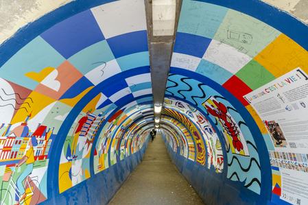 Un pôle gare mieux connecté avec… 3 tunnels distincts !